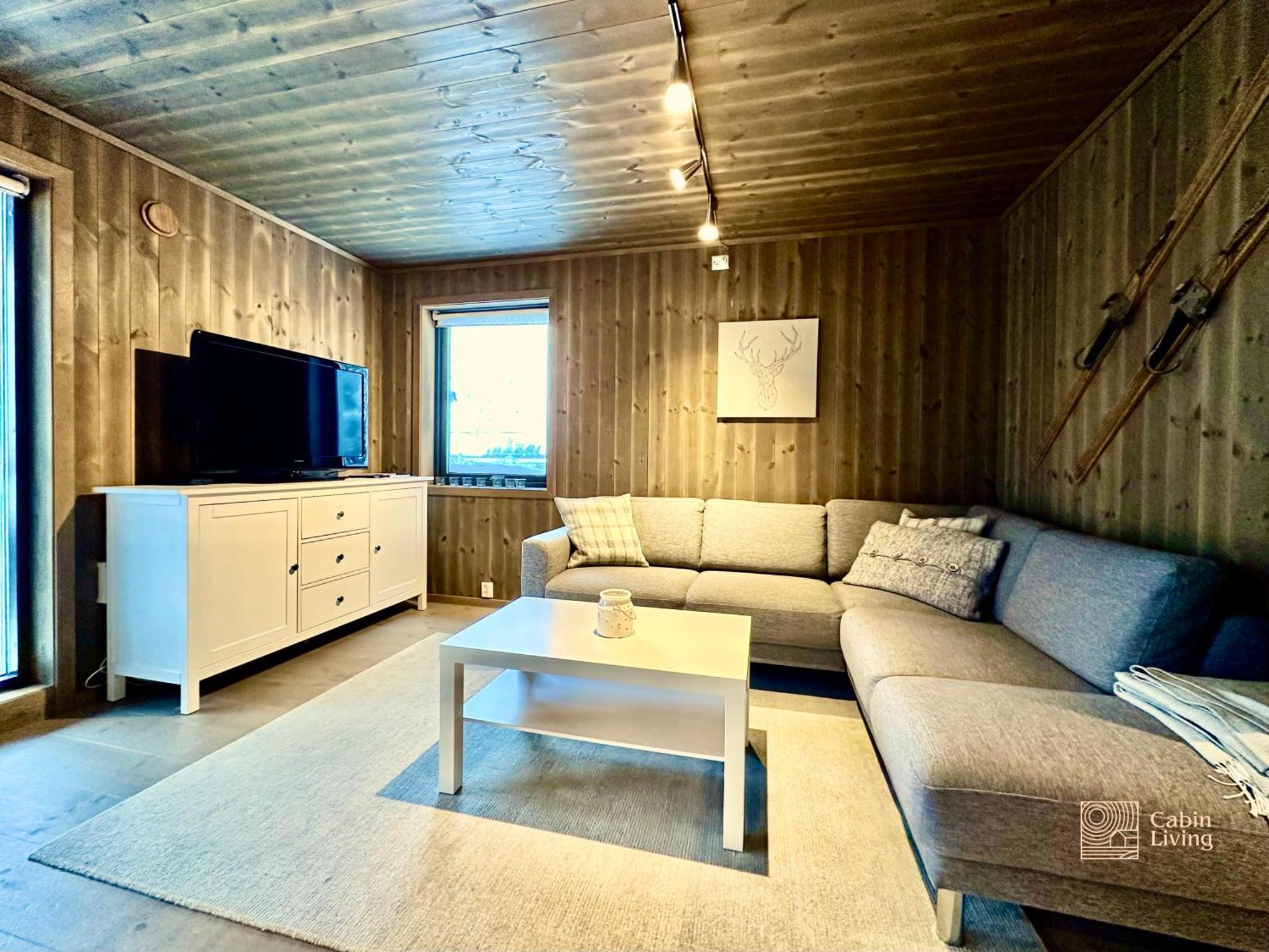 Modern Ski-In Out Apartment At Sjusjoen Exterior foto