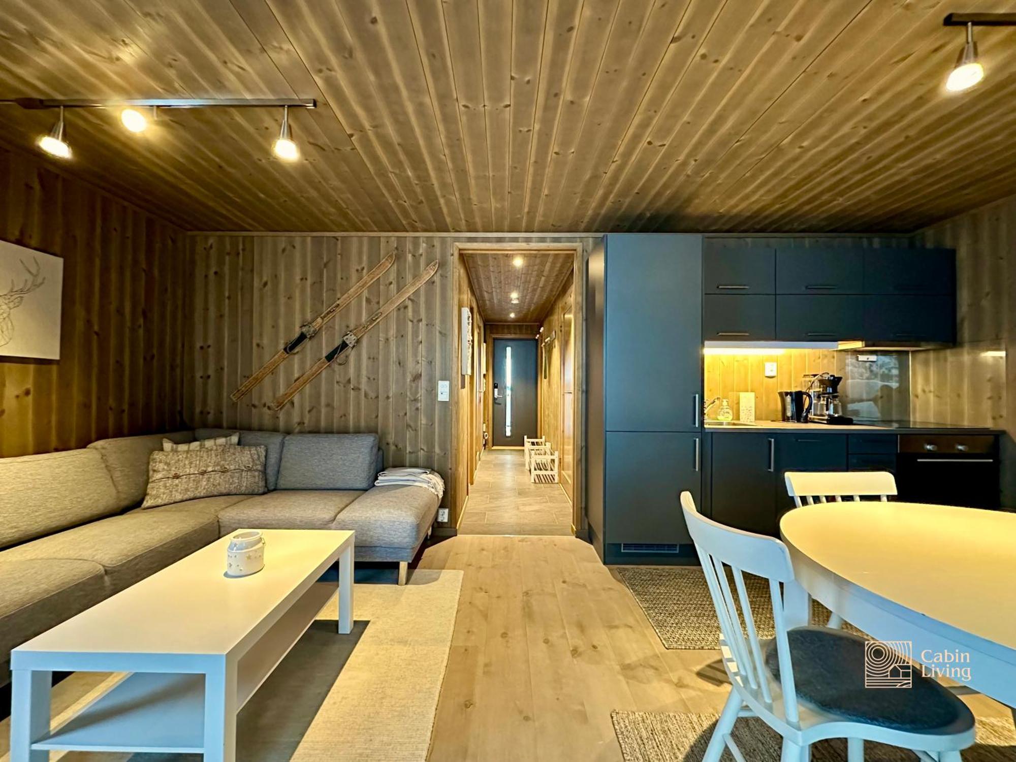 Modern Ski-In Out Apartment At Sjusjoen Exterior foto